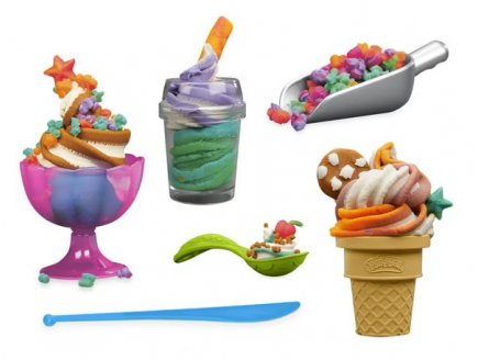 Mes Glaces Arc en Ciel Play-Doh - Pate � Modeler, Accessoires - Hasbro - G0028 - Glacier, Sorbeti�re, Cr�mes glac�es