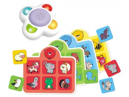 Mon premier loto sonore 24 cris des animaux - Nathan - jeu electronique educatif