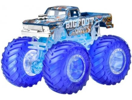 Monster Trucks Hot Wheels Big Foot - Série Power Smashers - Véhicule Métal Échelle 1:64 - Mattel - HYJ28