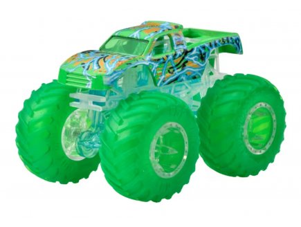 Monster Trucks Hot Wheels Gunkster - S�rie Power Smashers - V�hicule M�tal �chelle 1:64 - Mattel - HYJ25