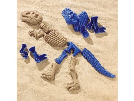 Moules a sable squelette dinosaure fossile - jouet de plage
