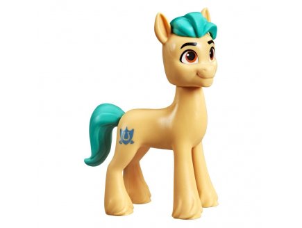 My little pony : poney jaune hitch traiblazer 8 cm - Mon petit poney - hasbro