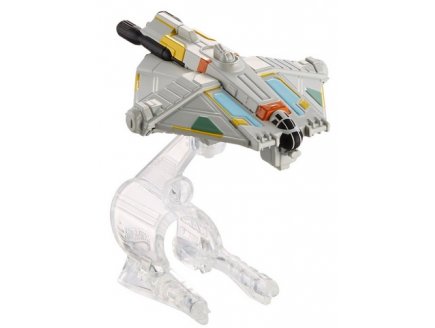 Pack de 2 vaisseaux star wars tie fighter et ghost 6.5cm - hot wheels - Mattel - dlp58