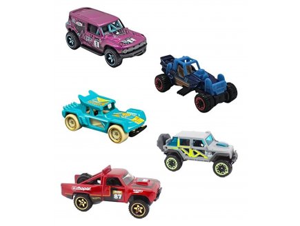 Pack de 5 véhicules Hot Wheels : Baja Blazers - Mattel - JBJ82 - Set voitures miniatures