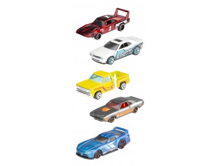 Pack de 5 véhicules Hot Wheels : Mopar - Mattel - HTV48 - Set voitures miniatures