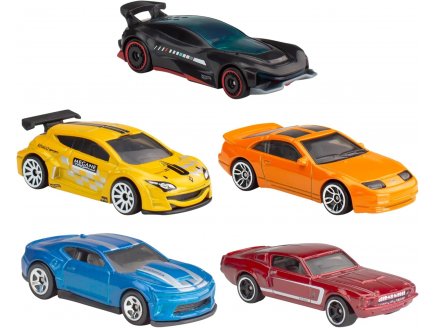 Pack de 5 v�hicules Hot Wheels : Nightburnerz - Mattel - HTV43 - Set voitures miniatures