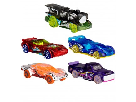 Pack de 5 v�hicules Hot Wheels : X-Raycers - Mattel - HTV41 - Set voitures miniatures