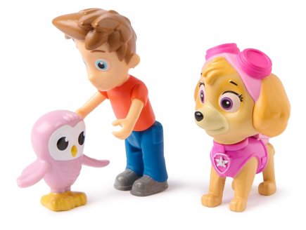 Pat Patrouille Alex avec Oiseau et chienne Stella - 3 figurines - Chien - Paw Patrol - Spin Master - 20152005