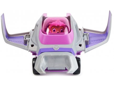 PAT PATROUILLE AQUA PUPS : STELLA ET SON SOUS-MARIN RAIE MANTA - FIGURINE CHIEN - VEHICULE DE LUXE - PAW PATROL - SPIN MASTER - 20140364