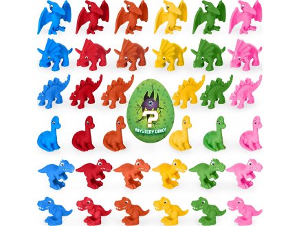 Pat Patrouille Dino Rescue Rocky et son Stégosaure + dinosaure mystère - Figurine chien - Spin master - 20129715