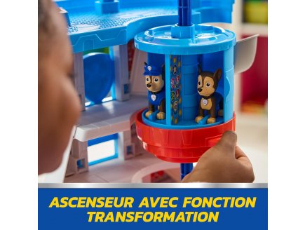 Pat Patrouille Grand Quartier Général + 1 véhicule - figurine - Paw Patrol tour de contrôle - Spin master - 20153170