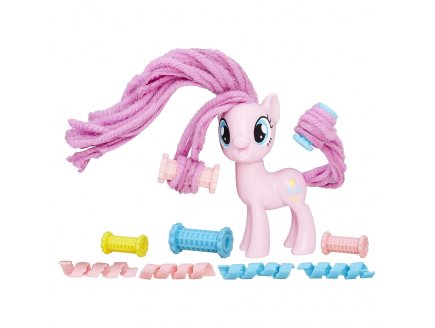 Pinkie pie bouclettes et frisettes - poney rose - friendship magic - my little pony - Mon petit poney - hasbro - b9618