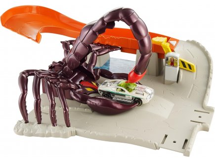PISTE DE COURSE SCORPION HOT WHEELS CITY - MATTEL - BGJ06