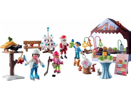 Playmobil christmas 71472 calendrier de l'avent marche de noel - noel 2024