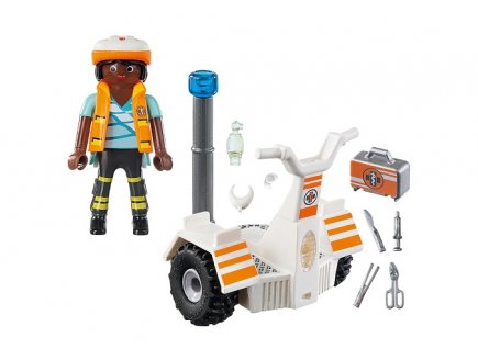 Playmobil city life 70052 secouriste et gyropode