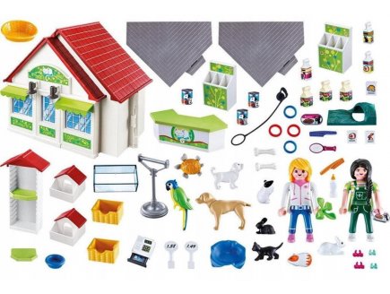Playmobil city life 71396 animalerie transportable