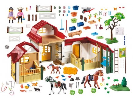 Playmobil country 6926 club d'equitation
