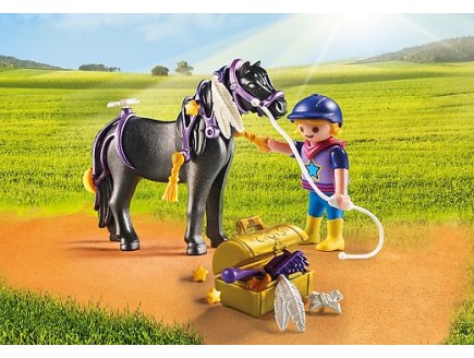 Playmobil country 6970 poney a decorer etoile