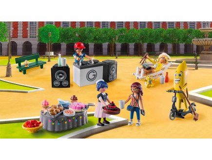 Playmobil miraculous 71344 calendrier de l'avent pique-nique a paris - noel 2024