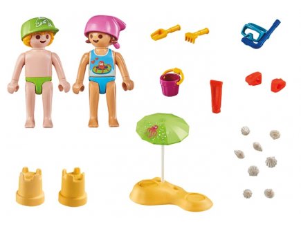 Playmobil Special Plus 71581 Enfants avec jouets de plage