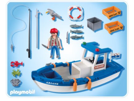 Playmobil Vacances 5131 Bateau de p�che