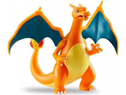 Pokemon Battle Feature Figure Dracaufeu - Pokemon - Figurine action Deluxe - Tomy - 36335