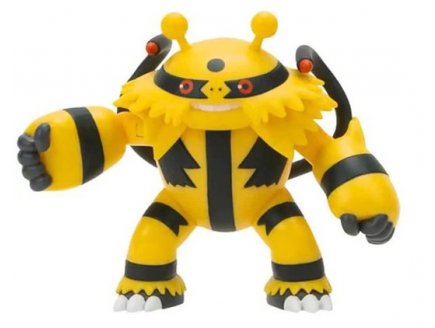 POKEMON BATTLE FEATURE FIGURE ELEKABLE - POKEMON - FIGURINE ACTION DELUXE - BANDAI - 38247