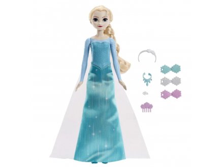 Poup�e Elsa 30 cm se fait une beaut� - Poup�e Mannequin Reine Des Neiges - Disney Frozen - Mattel HMD56