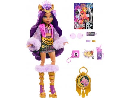 Poupee monster high monster fest clawdeen wolf - Mattel - hxh80