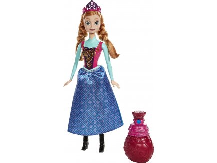 POUPEE REINE DES NEIGES : ANNA COULEUR ROYALE - DISNEY FROZEN - MATTEL - BDK32