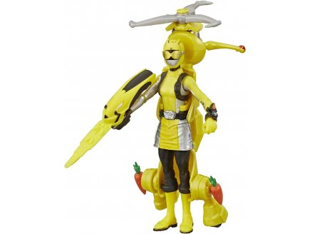 Power rangers jaune beast morphers et robot-b?te jax morphin - figurine 15 cm - e8087