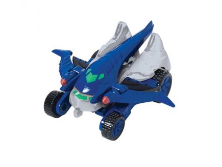 Power rangers megaforce bleu figurine trans-vehicule - 12 cm - Bandai - 88592