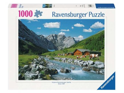 PUZZLE AUTRICHE : LA MONTAGNE DES KARWENDEL 1000 PIECES - COLLECTION PAYSAGE - RAVENSBURGER 192168