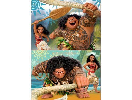 Puzzle disney vaiana et maui 2 x 48 pieces - Educa - 16952