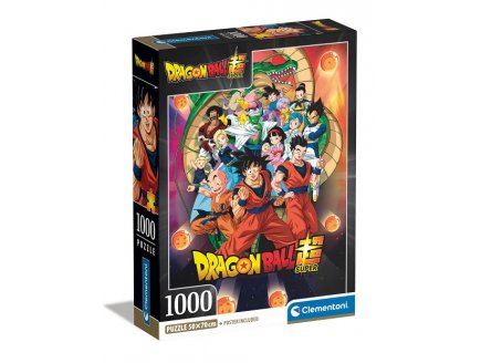 Puzzle Dragon Ball Z et les 7 Boules de Cristal : Son Goku 1000 pièces - Collection Manga - Clementoni - 39919