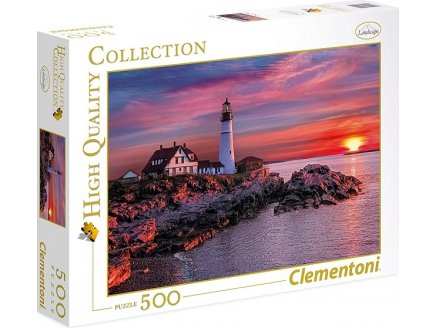 Puzzle etats-unis portland 500 pieces - collection pays - Clementoni - 35049