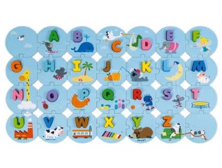 PUZZLE J'APPRENDS L'ALPHABET - JANOD - J02707 - JEU EDUCATIF LETTRES