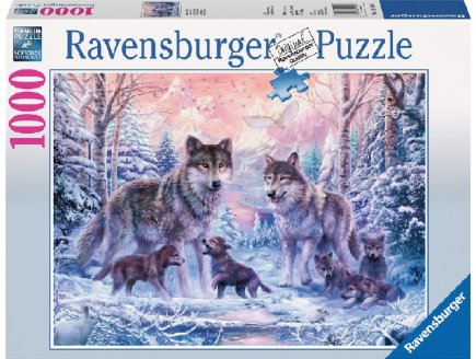 PUZZLE LOUPS ARCTIQUES 1000 PIECES - COLLECTION ANIMAUX - RAVENSBURGER 191468