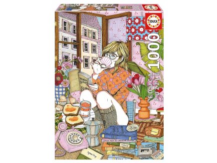 Puzzle moment a soi, me time 1000 pieces - detente & relaxation, scene de la vie - Educa - 19557