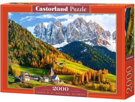 Puzzle montagne : les dolomites 2000 pieces - collection paysage d'italie