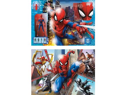 Puzzle spiderman - 2 x 60 pieces - puzzle marvel spider-man - super heros - Clementoni - 21608