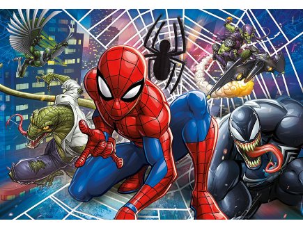 Puzzle spiderman et vernom 30 pieces - Clementoni spider-man super heros - 20250
