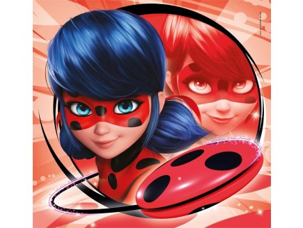 Puzzles miraculous : ladybug et ses amis super heros 3 x 48 pieces - supercolor - Clementoni - 25317