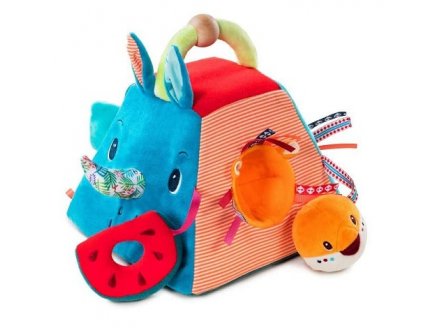 Pyramide d'activites en tissu marius - Lilliputiens - 83067 - eveil bebe