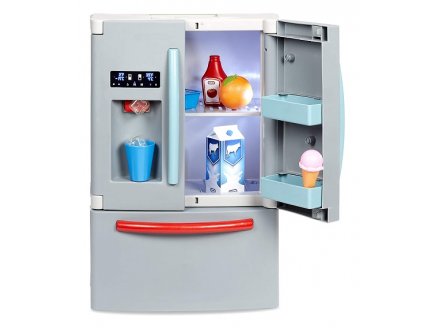 Refrigerateur Americain avec accessoires - Little Tikes - Jouet electromenager Cuisine