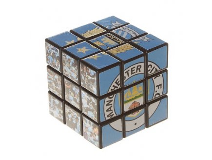 Rubik's cube 3x3 edition collector football manchester city - casse tete