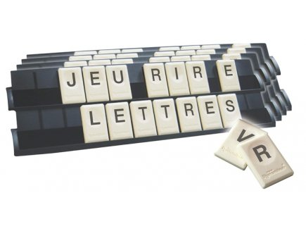 Rummikub Lettres, l'Original - Rami des lettres, mots - Hasbro - Jeu soci�t� Classique