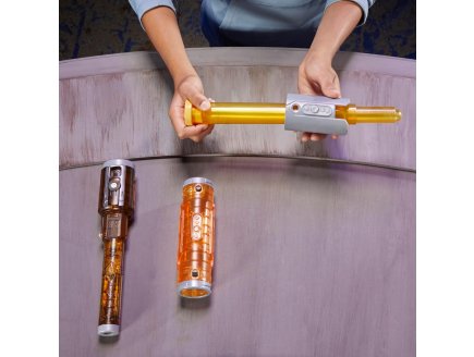 Sabre laser électronique jaune Lightsaber Forge Kyber Core : Jedi Knight Yord Fandar - Star Wars - Hasbro - F9506