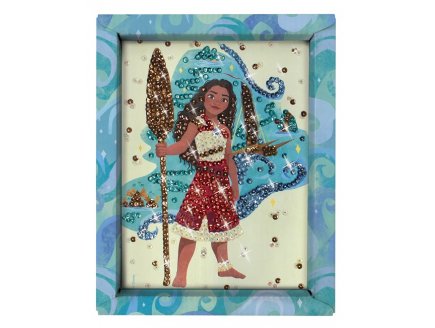 Tableau sequins Vaiana, Princesse Disney - Collection Lansay - Kit Loisirs Creatifs
