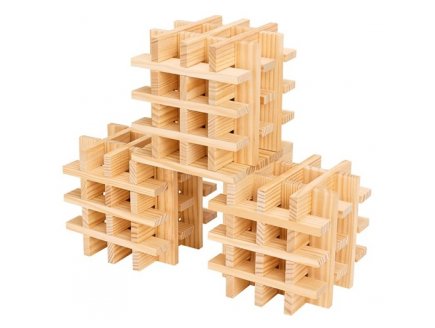 T�cap Classic 100 planchettes en bois - Jeujura - 8301 - Baril Jeu de construction